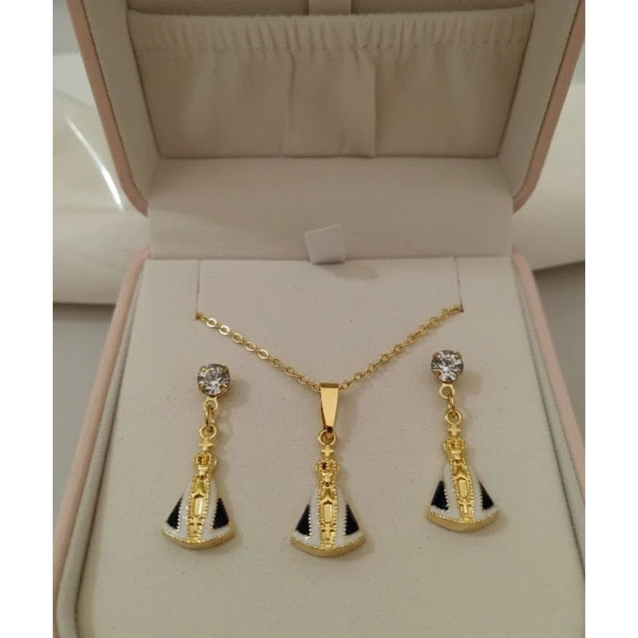Conjunto Aparecida Folheado