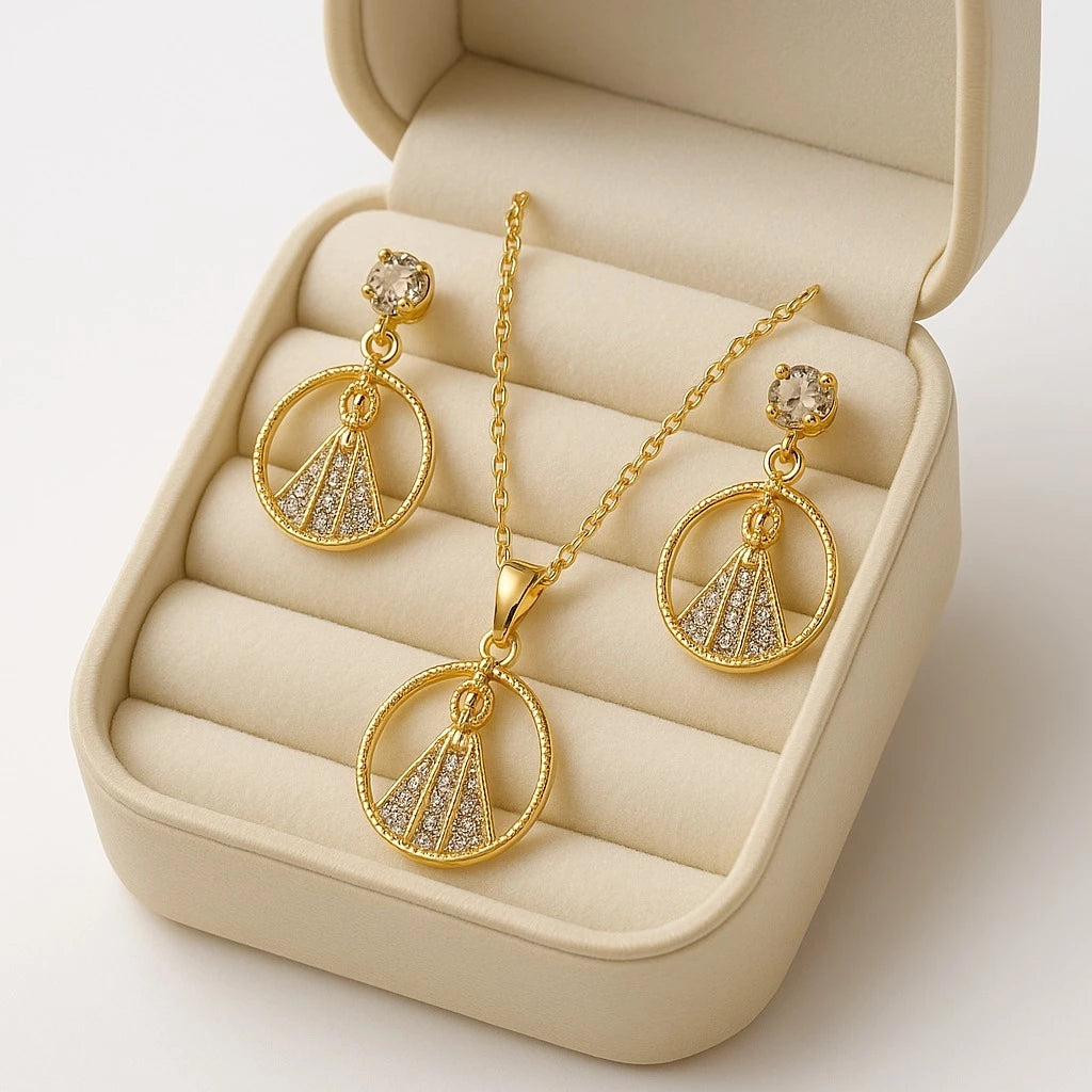 Conjunto Aparecida Folheado
