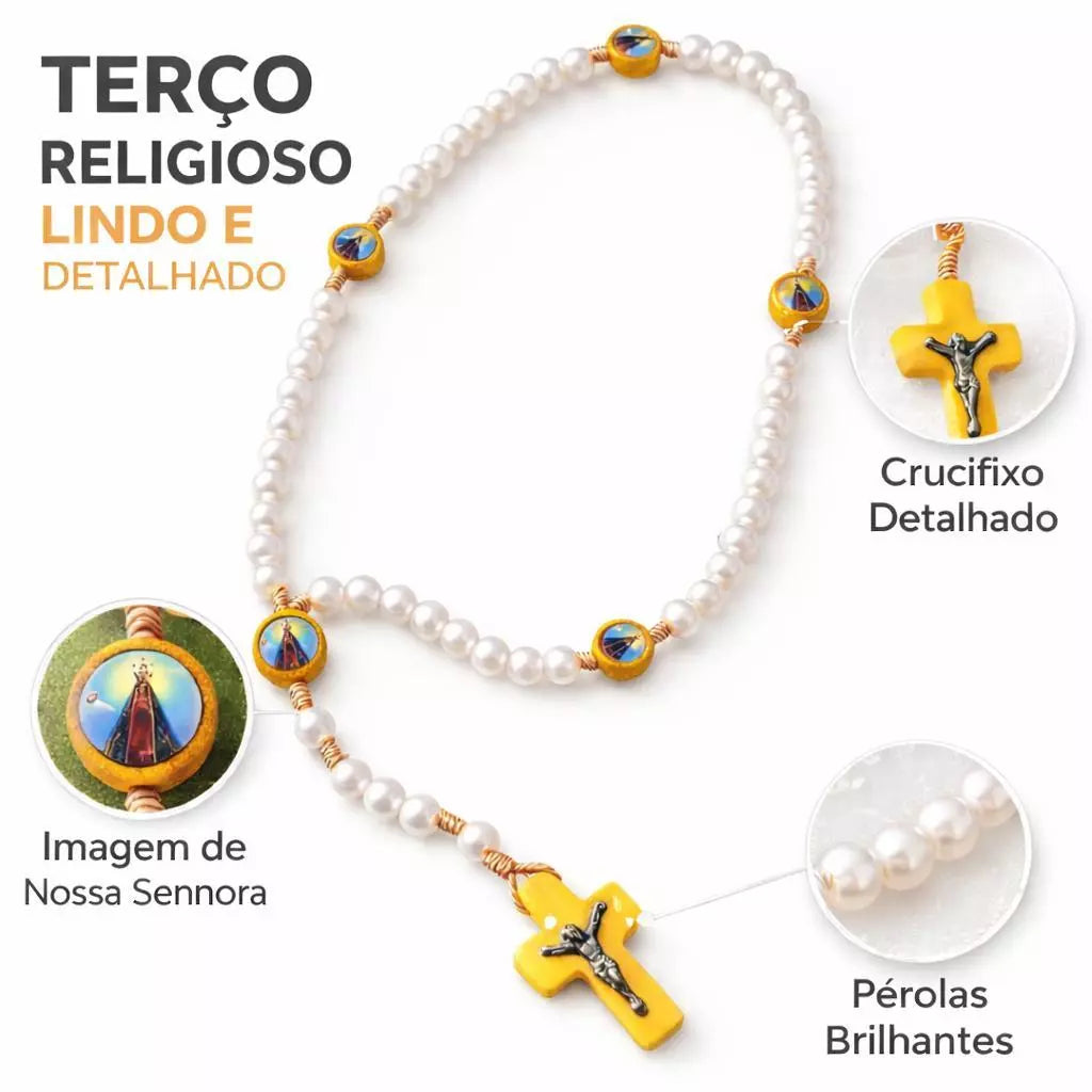 Terço Pérola Devoção